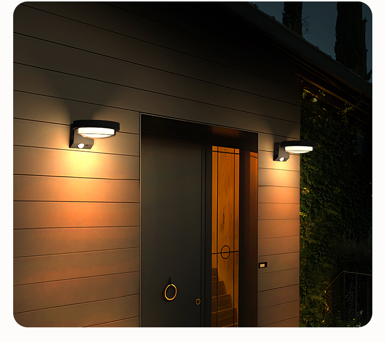 Η Σύσταση για αυτά τα τρία ηλιακά φωτιστικά τοίχου