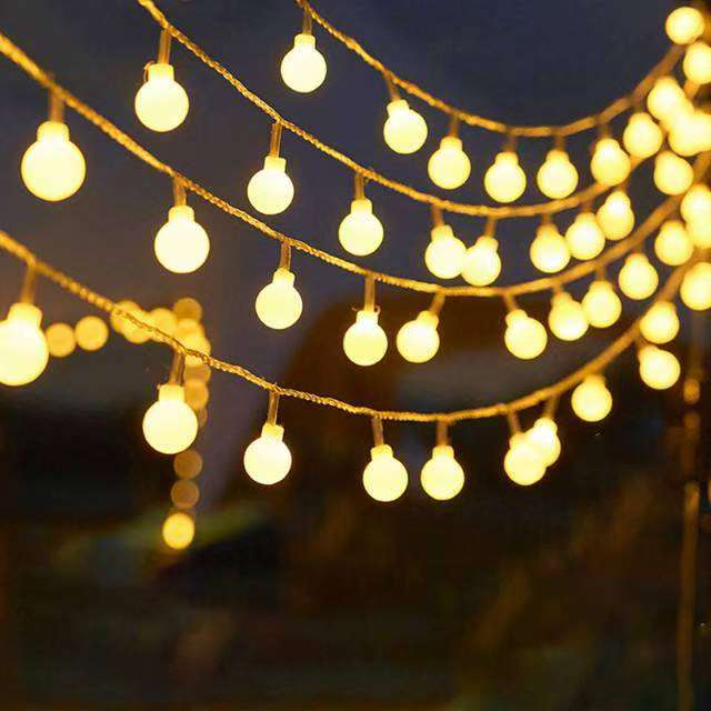 Ηλιακά Αδιάβροχα String Lights εξωτερικού χώρου