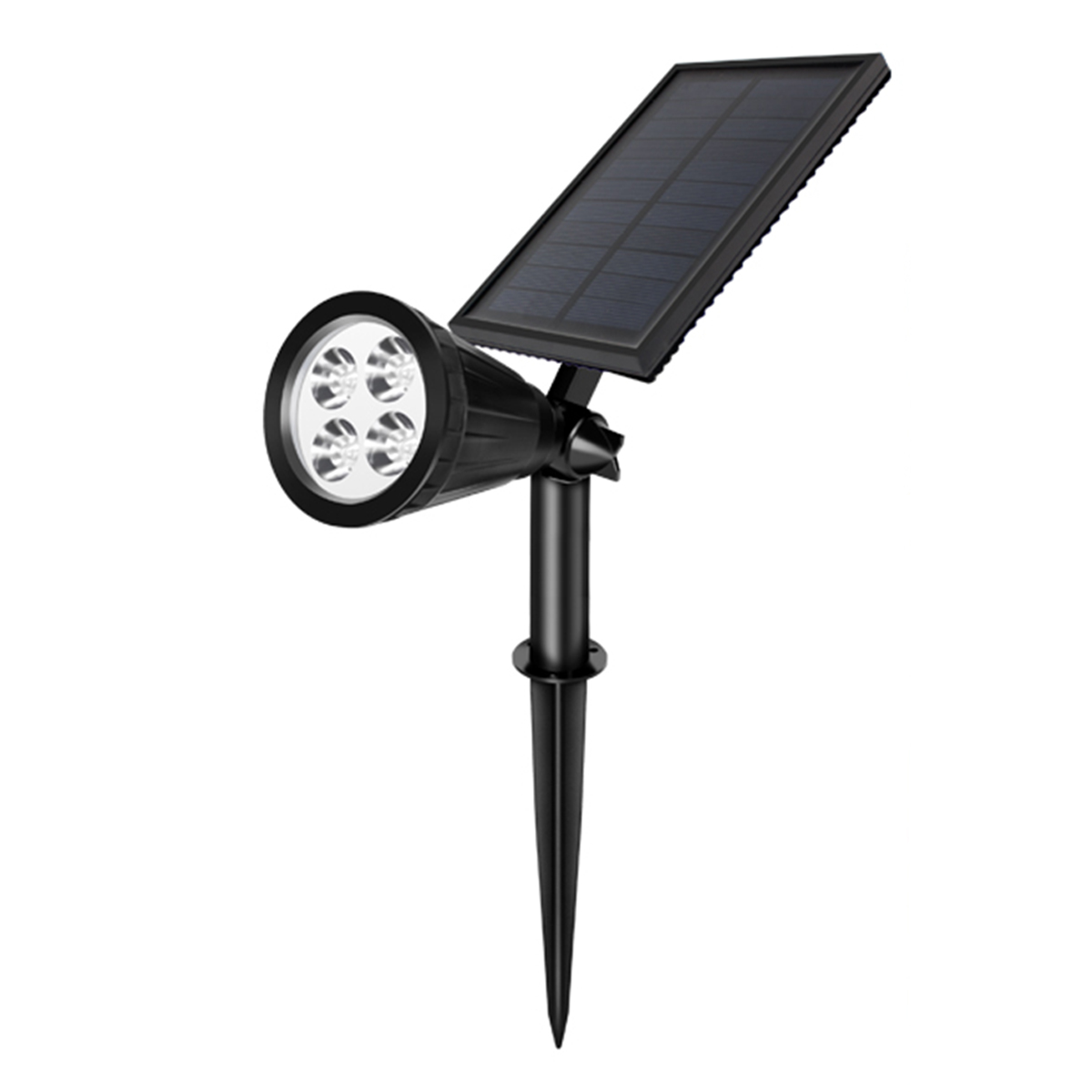 RGB 4LED Solar Spot Lights Outdoor For Garden Light Αδιάβροχα